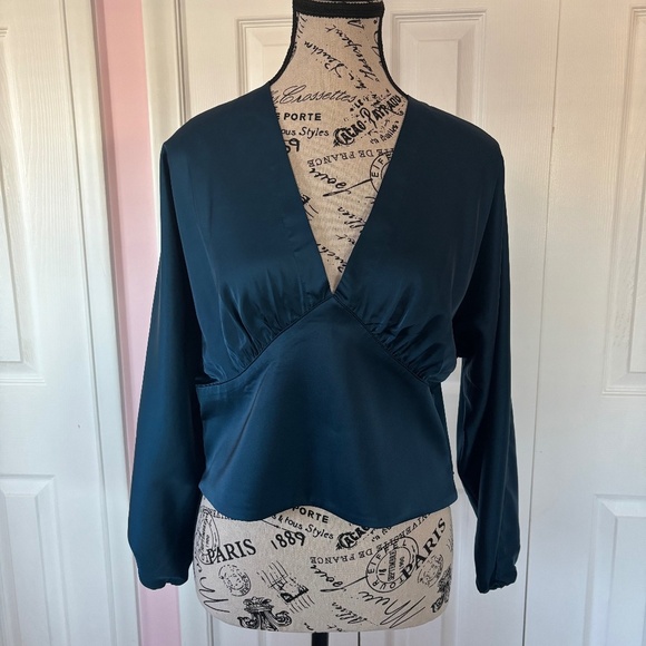 Banana Republic Tops - Banana Republic Teal Blouse